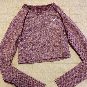 Gymshark Vital Seamless Long Sleeve Crop Top